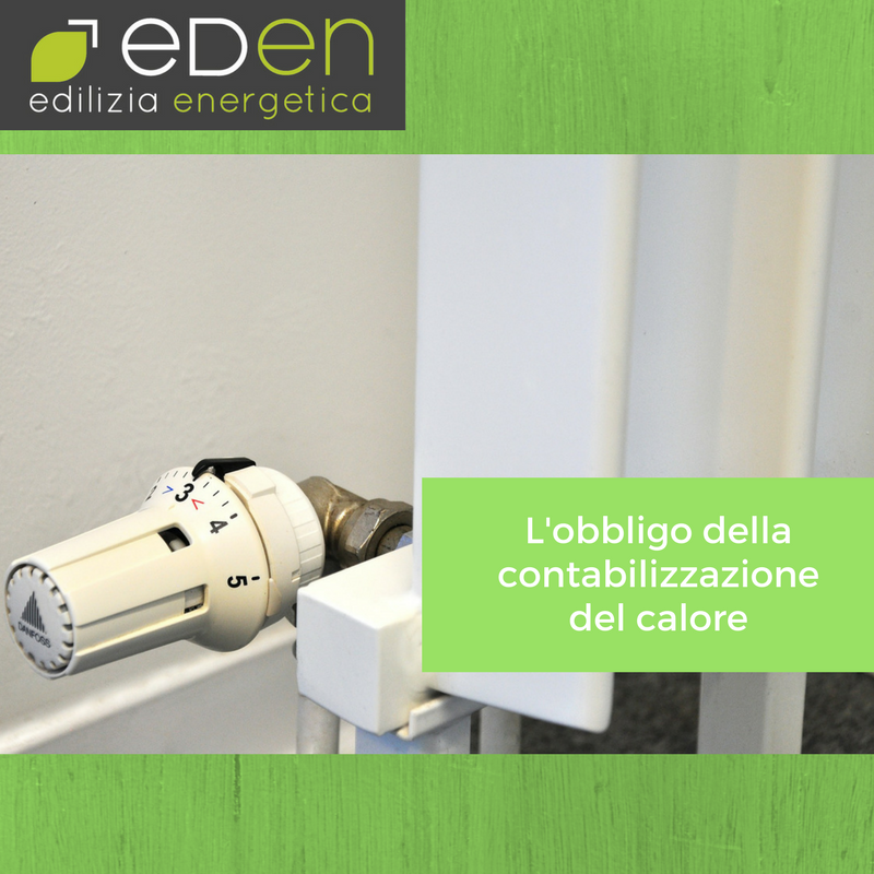 L’obbligo della Contabilizzazione del calore